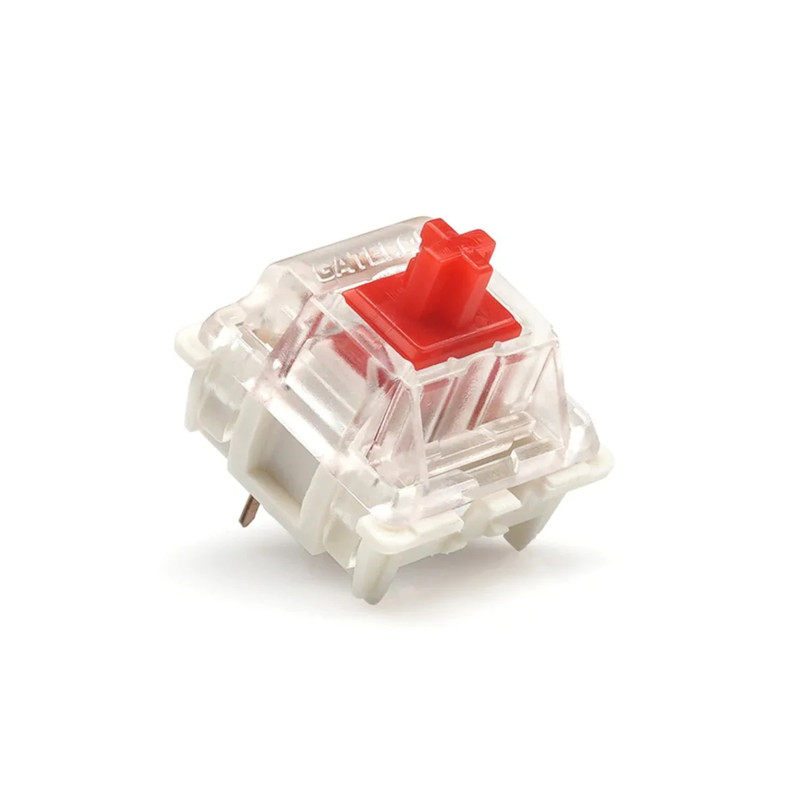 Gateron SMD Liner Switches - Red - 10 Pieces - مكبس لوحة مفاتيح